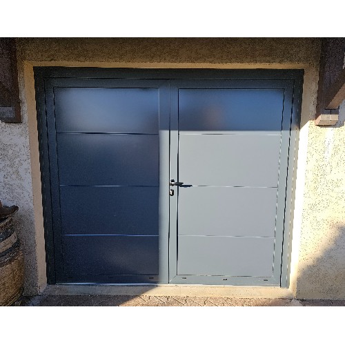 Porte de garage sécurisée