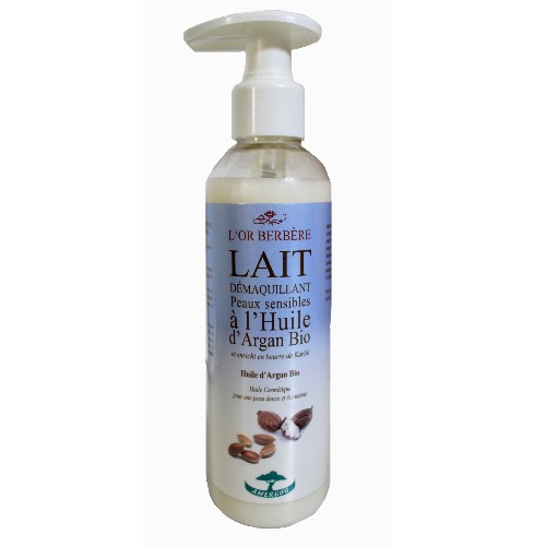 Lait démaquillant à l'huile d'Argan Bio