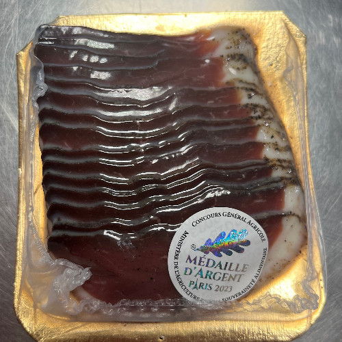 MAGRET DE CANARD SECHE TRANCHE
