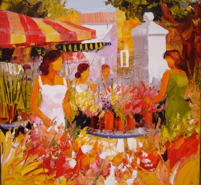 Marché aux fleurs