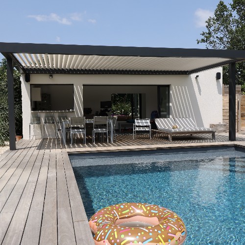 Pergola bioclimatique sur mesure BIO 120