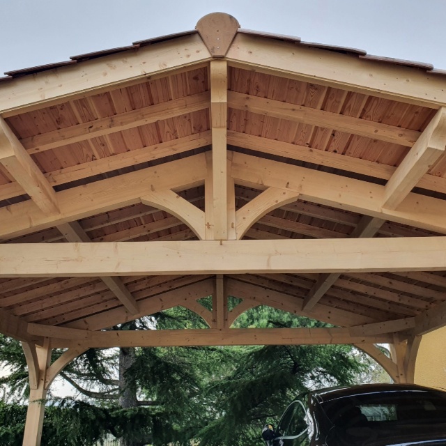 Carport / Abri voiture bois