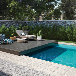Terrasse mobile Pooldeck Horizon