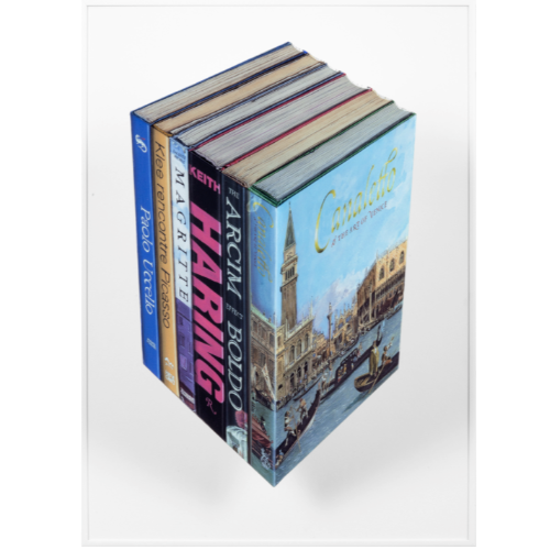 Tableau "Titles, 2024 - (Solid Hollows)" par l'artiste Patrick HUGHES