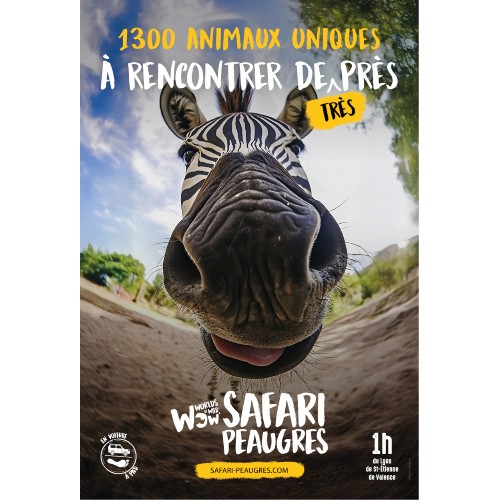 Visite du Wow Safari Peaugres