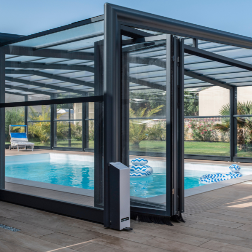 Motorisation pour abri de piscine