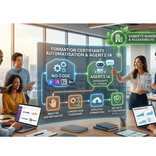 Formation "Conception d'agents IA et d'automatisations de processus"