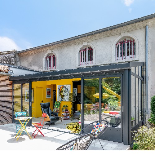 La véranda verrière