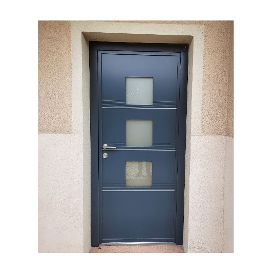 PORTE D'ENTRÉE EN ALUMINIUM