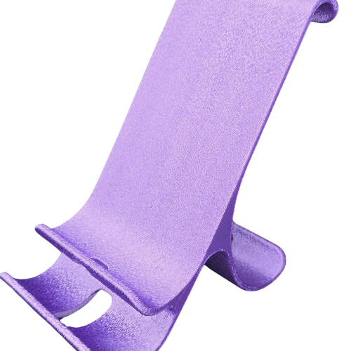 Support Téléphone Courbé – Fabrication Artisanale dans le Jura