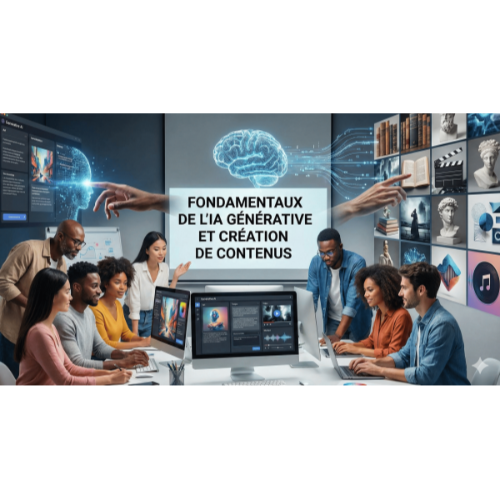 Formation "Fondamentaux de l’IA générative et création de contenus"