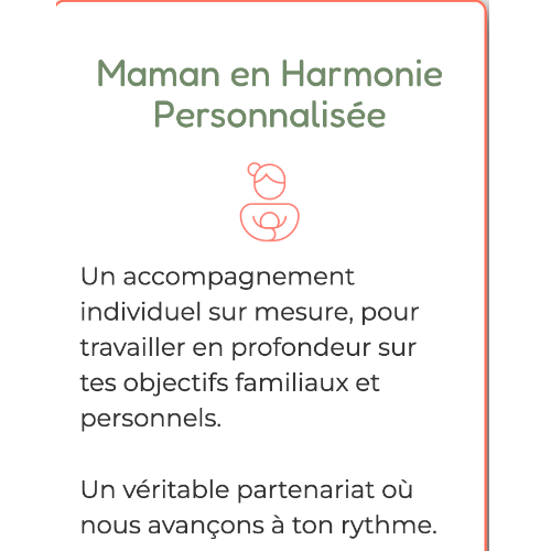 Maman en Harmonie Personnalisée