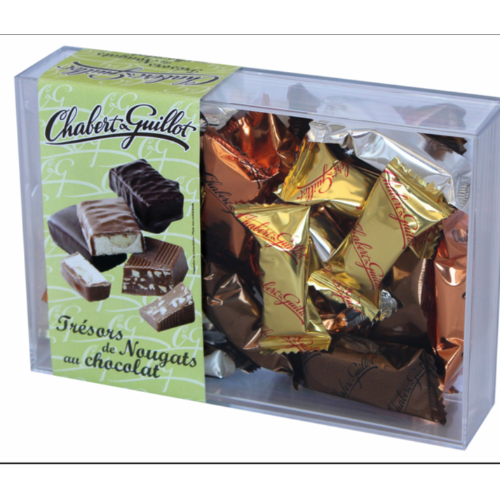 BOITE 250g ASSORT FLW ENROBE CHOCOLAT