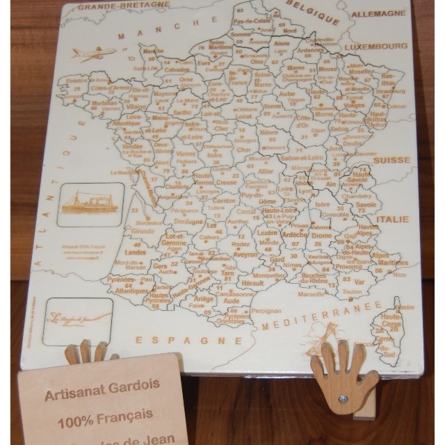 Puzzle France JS Artisanat Français