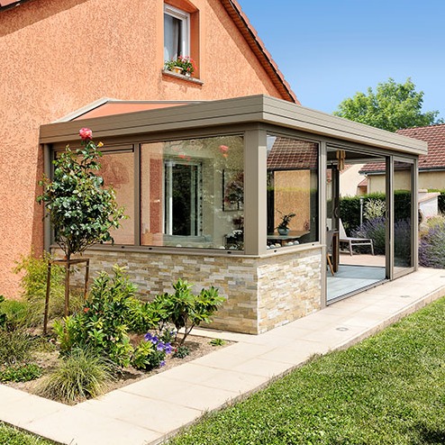 Véranda bois alu | Gamme Équilibre