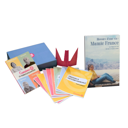 Kit Camémo + Livre biographique 4 thèmes