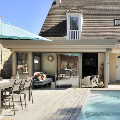 Extension toit plat - Gamme Horizon