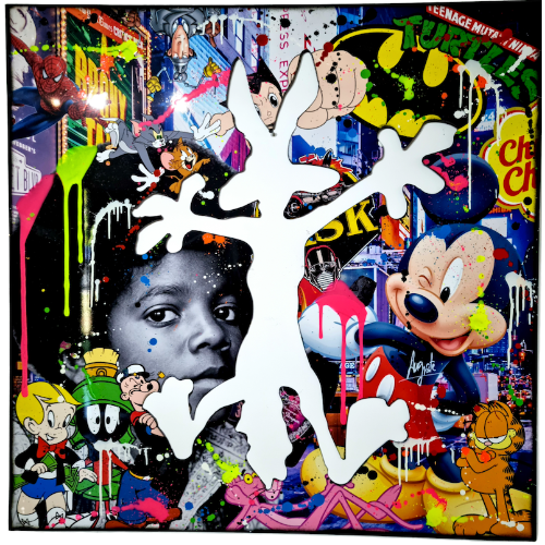 Tableau "Jackson Five, 2022" par l'artiste AUGUSTE