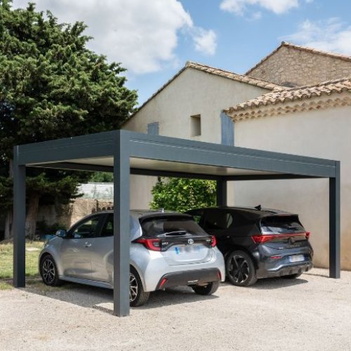Carports voiture, camping-car et carport solaire Abrisud