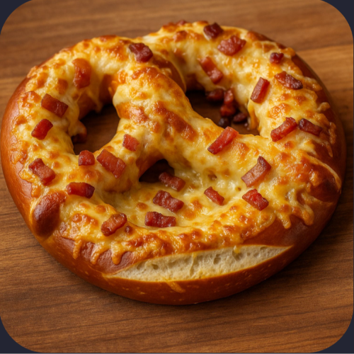 Bretzel Gratinée
