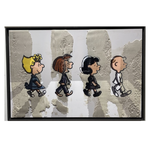 Tableau "Abbey Road V1" par l'artiste PEPPONE