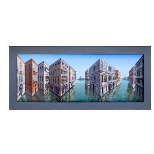 Tableau "Viva Venezia, 2025" par l'artiste Patrick HUGHES