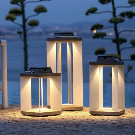 Lampe solaire TECKALU - LES JARDINS