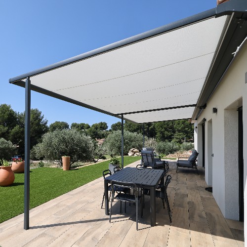 Pergola à toile rétractable BIO PM