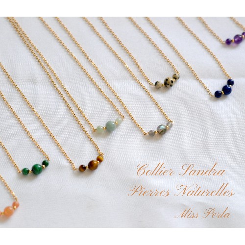 Collier Pierres Naturelles