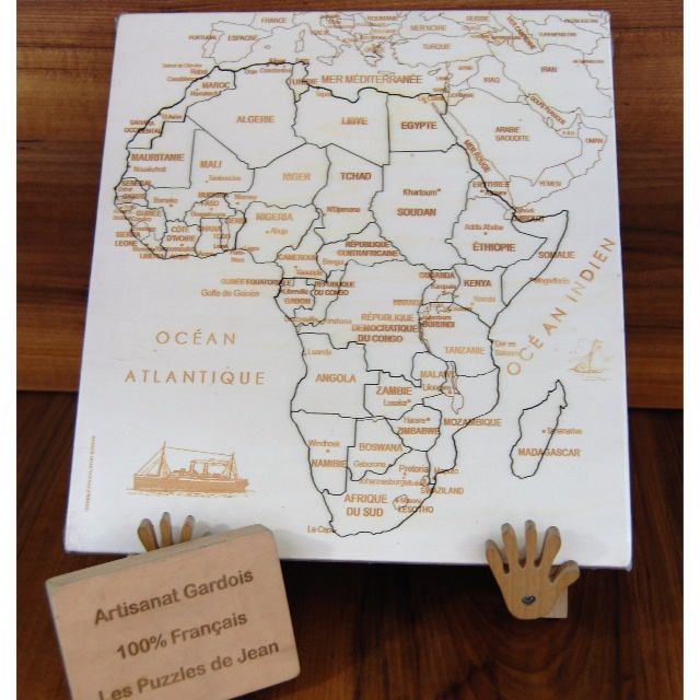Puzzle Afrique JS Artisanat Français