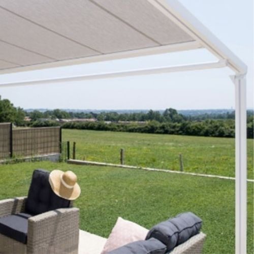 PERGOLA À TOILE ENROULABLE (GAMME LINE)