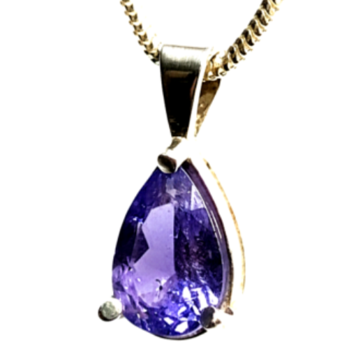 PENDENTIF TANZANITE 3.74 CARATS