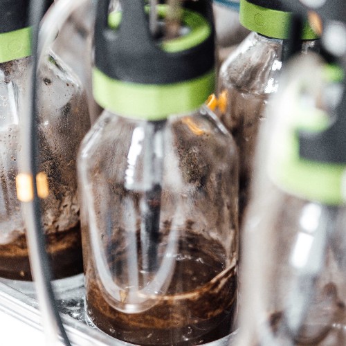 Test du pouvoir méthanogène des intrants