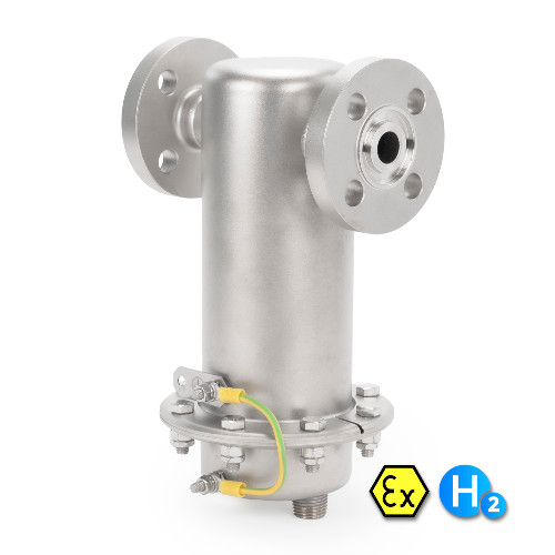 Séparateur AS 2 ATEX H2 pour atmosphères EX avec purgeur de vapeur intégré