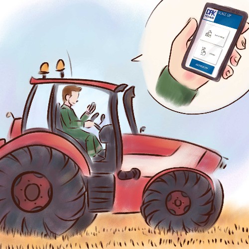 Solution pesage digital Scale Up pour methanisation , Une exclusivité DPK Pesage