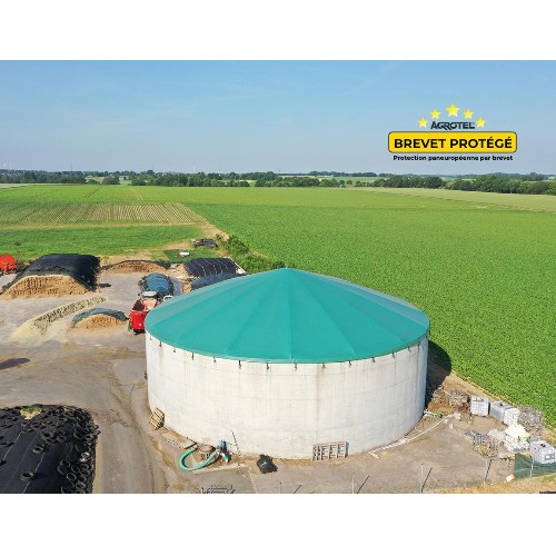 Couverture de réservoirs autoportante