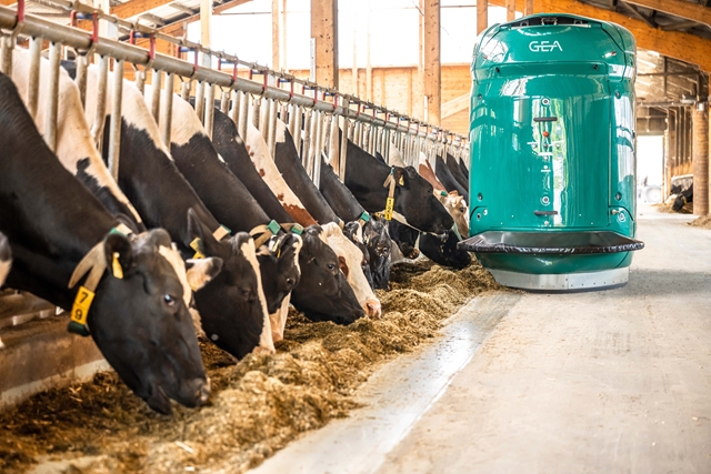 Robot d'alimentation - GEA DairyFeed F4500