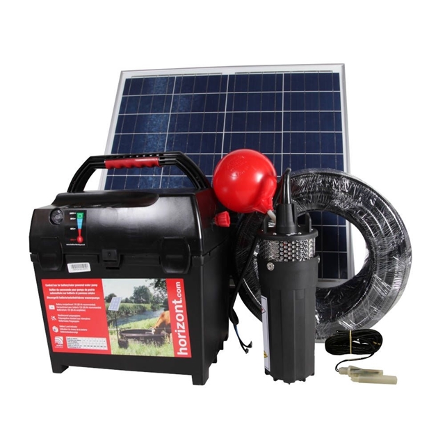 Pompe de prairie avec panneau solaire 60W HORIZONT