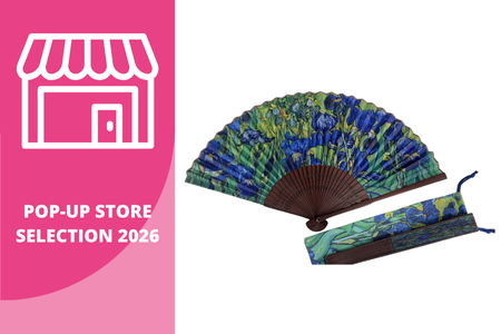 Éventails personnalisés en bambou