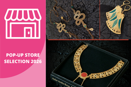 Collection de bijoux "LE MYSTÈRE CLÉOPÂTRE"