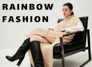 Rainbow Fashion: Redefining Knitwear with Sustainable Innovation