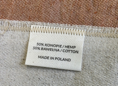100% European hemp+cotton fabrics from KOMBINAT