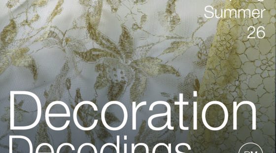 SS 26 Decodings: Decorations