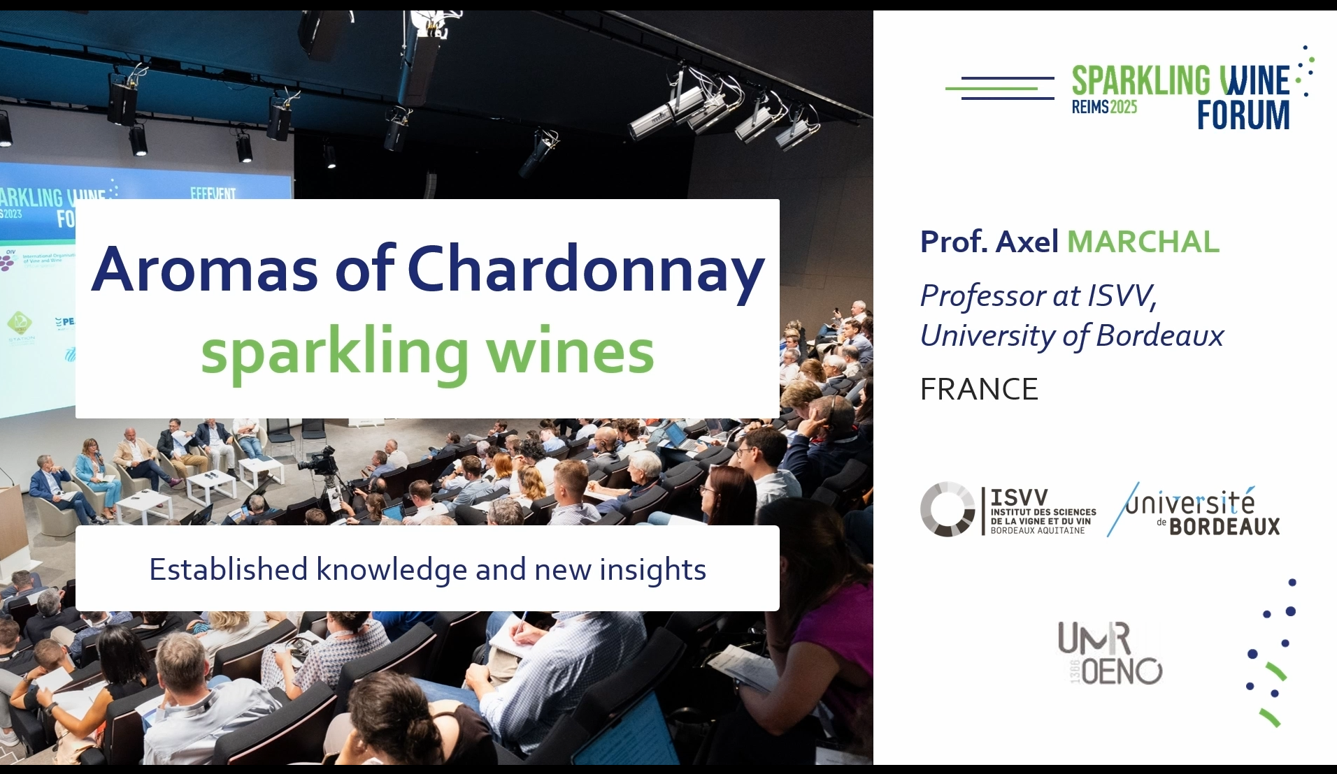 Aromas of Chardonnay sparkling wines: established knowledge and new acquisitions