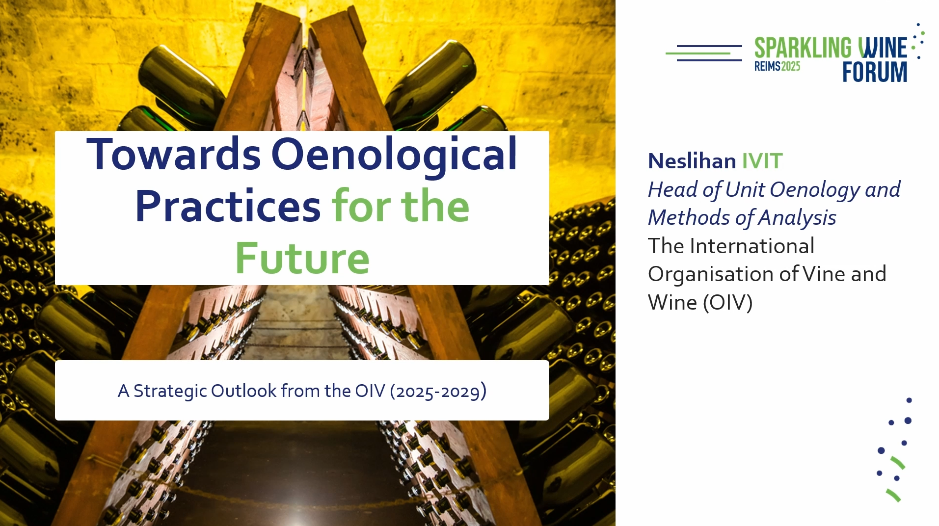 Towards oenological practices of the future: the strategic perspectives of the OIV