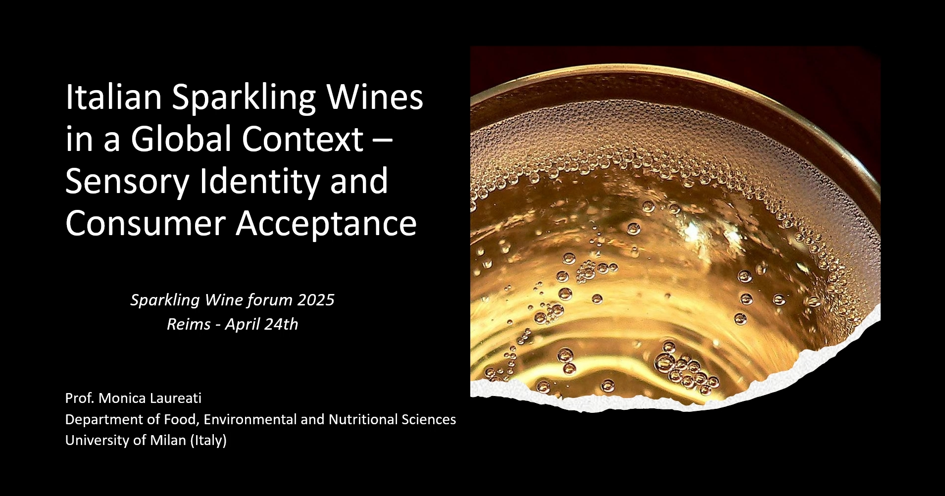 Italian sparkling wines: sensory identity and consumer perception