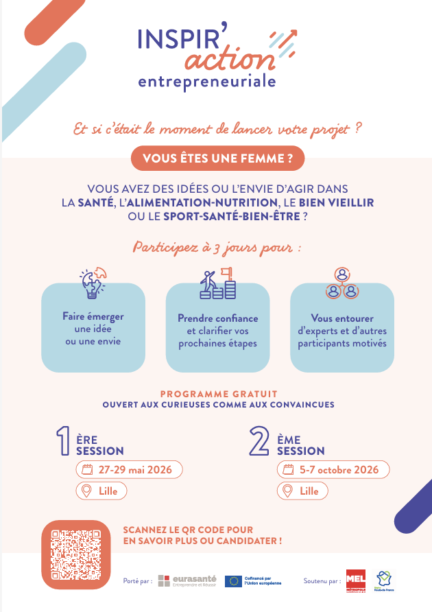 INSPIR'action Entrepreneuriale : et si c'était le moment de lancer votre projet ?