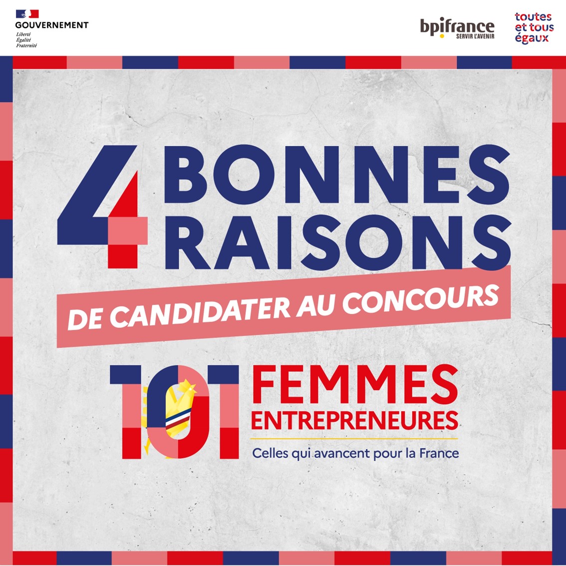Devenez l'une des "101 femmes entrepreneures" 2026 !