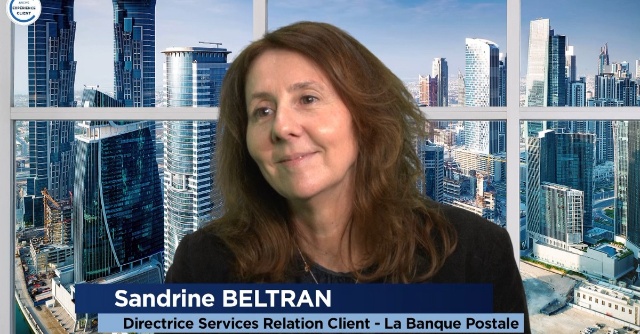 Portrait Sandrine Beltran – directrice centres de relation client – Banque Postale