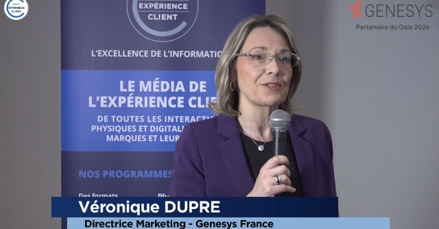 Les Experts du Gala de l’Expérience Client : Véronique Dupré – Genesys